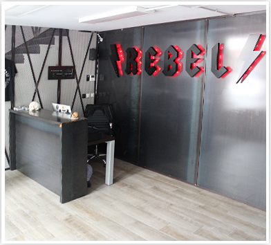 instalaciones lara reforma rebel tattoo estudio